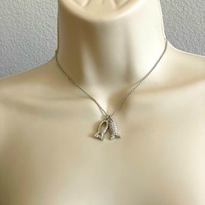 Whimsical Swarovski crystal necklace